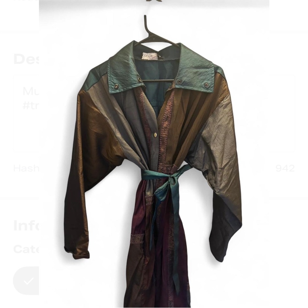 Elegant Multicolor Trench Coat for Women
